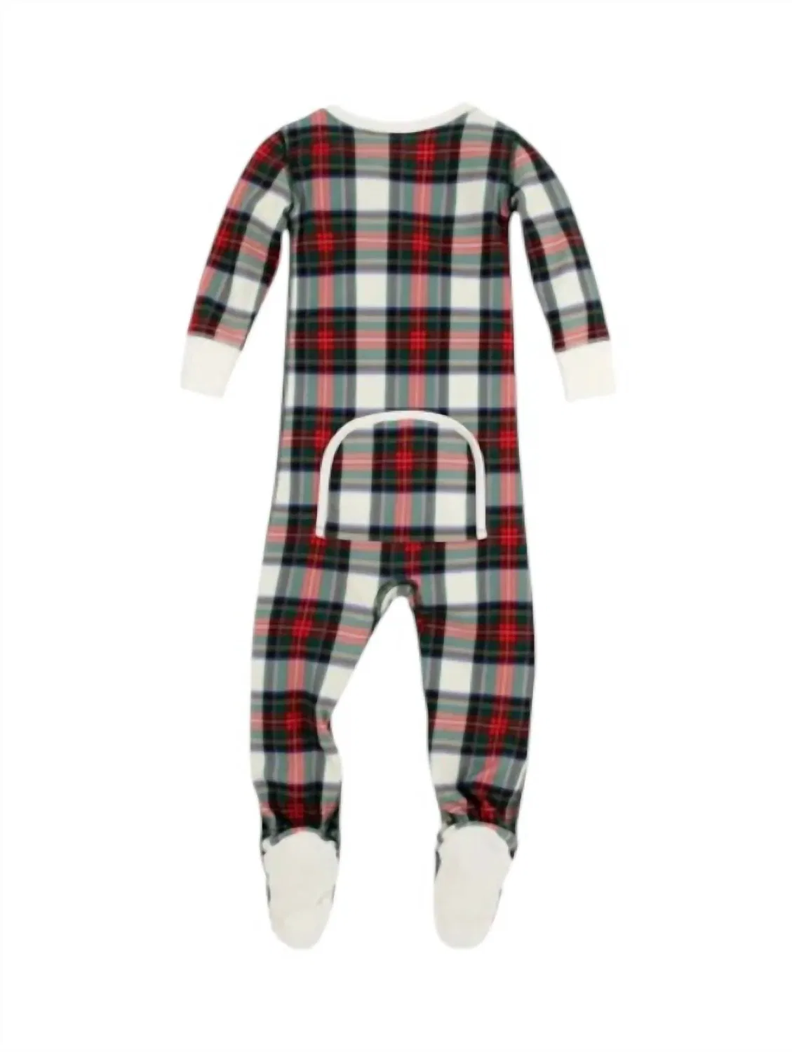 The Beaufort Bonnet Company Kid's Knox's Night Night In Aiken Place Plaid With Palmetto Pearl — фото 2