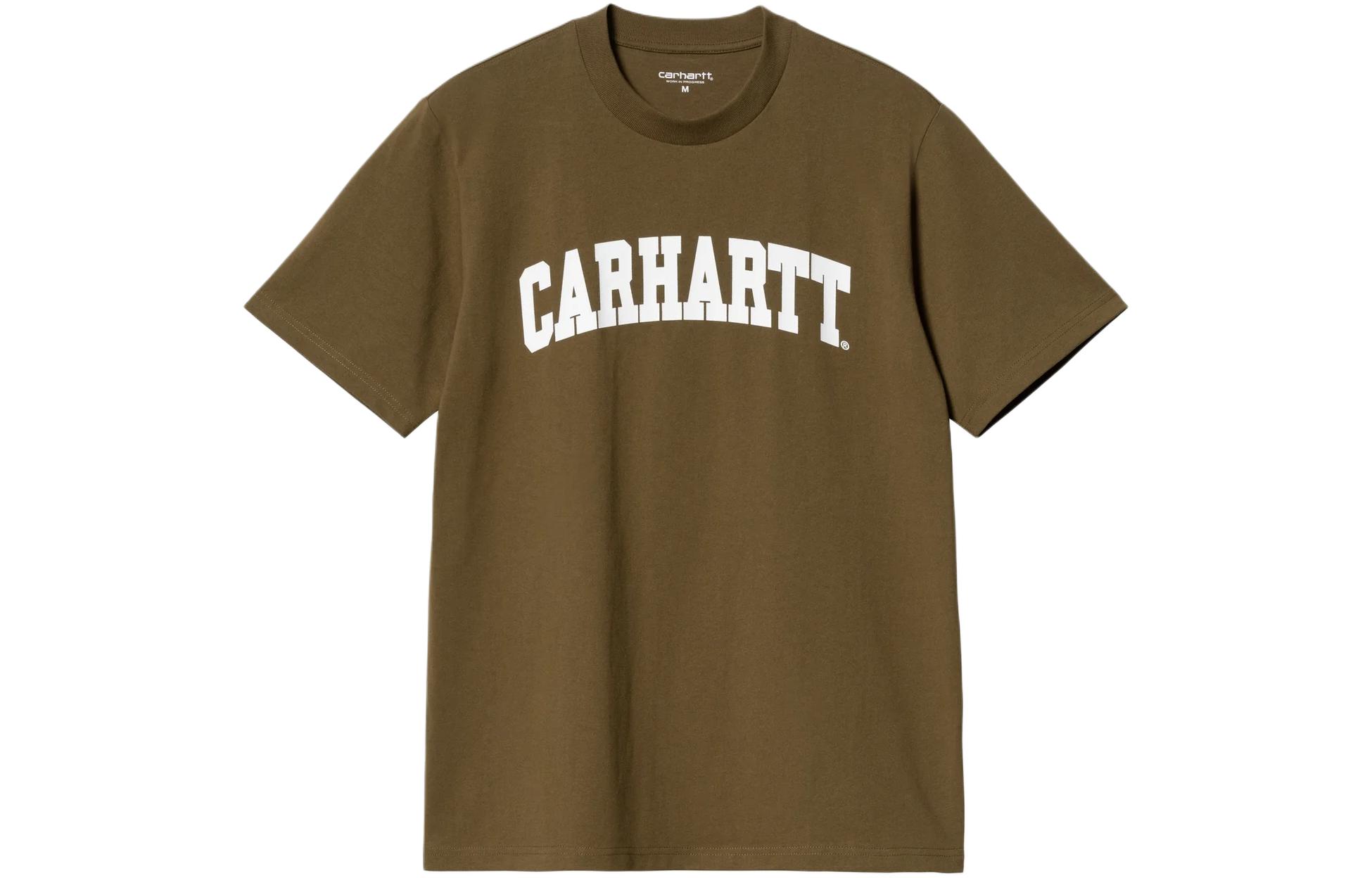 

Университетская футболка Carhartt WIP, хаки