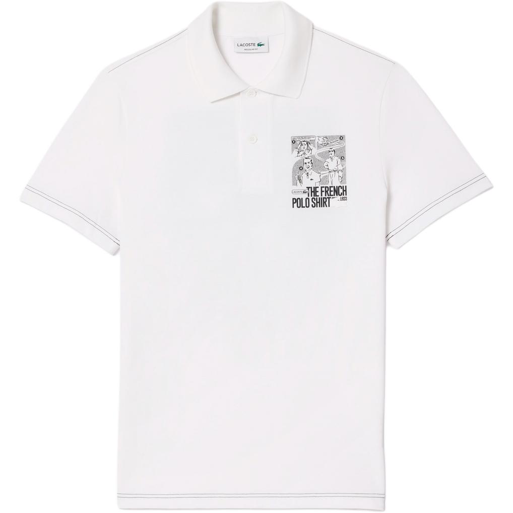 

Поло с принтом Movement Graphic LACOSTE, белый