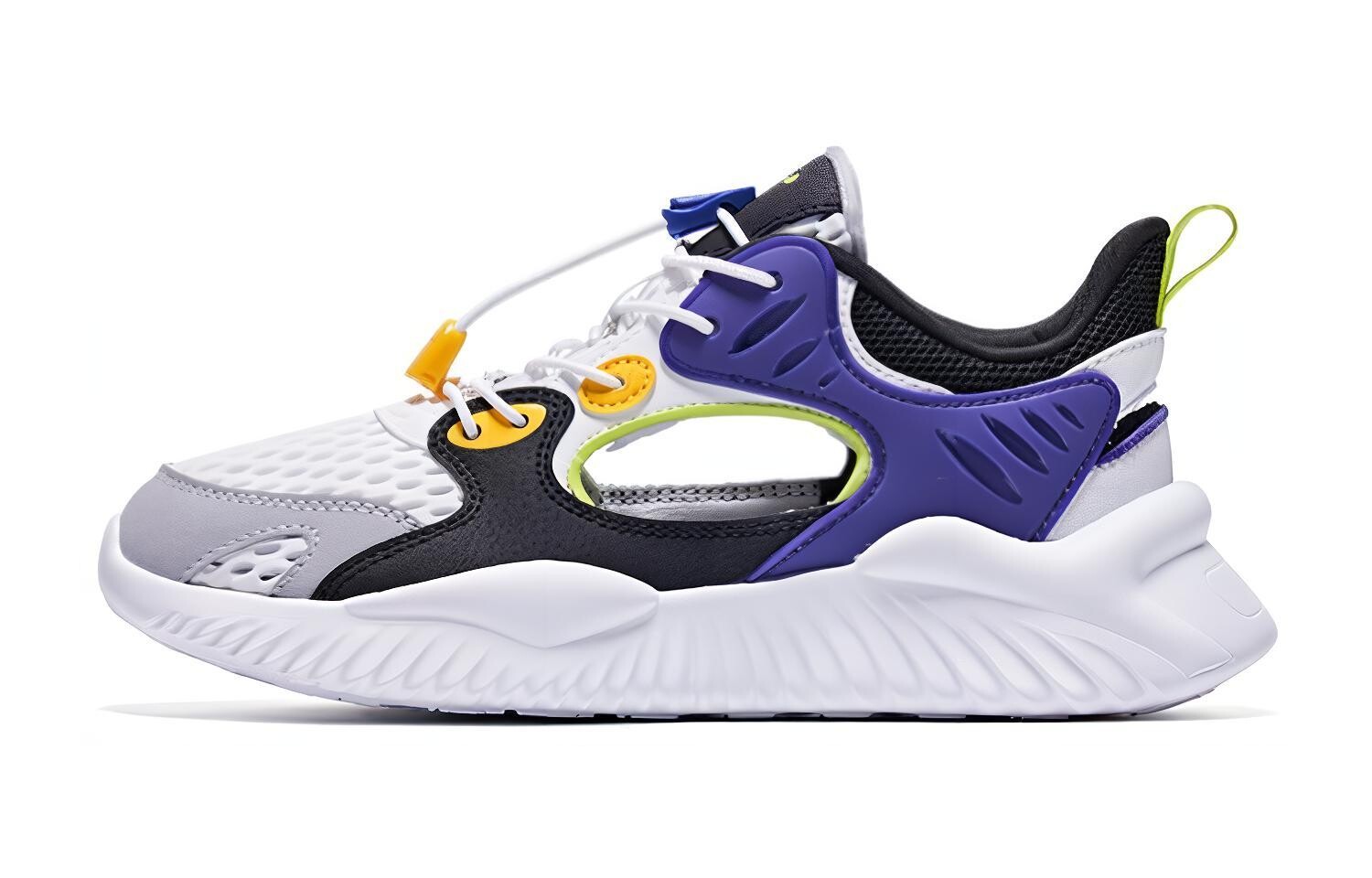 

Кроссовки QIAODAN Kids Lifestyle Shoes GS Low-top White/purple