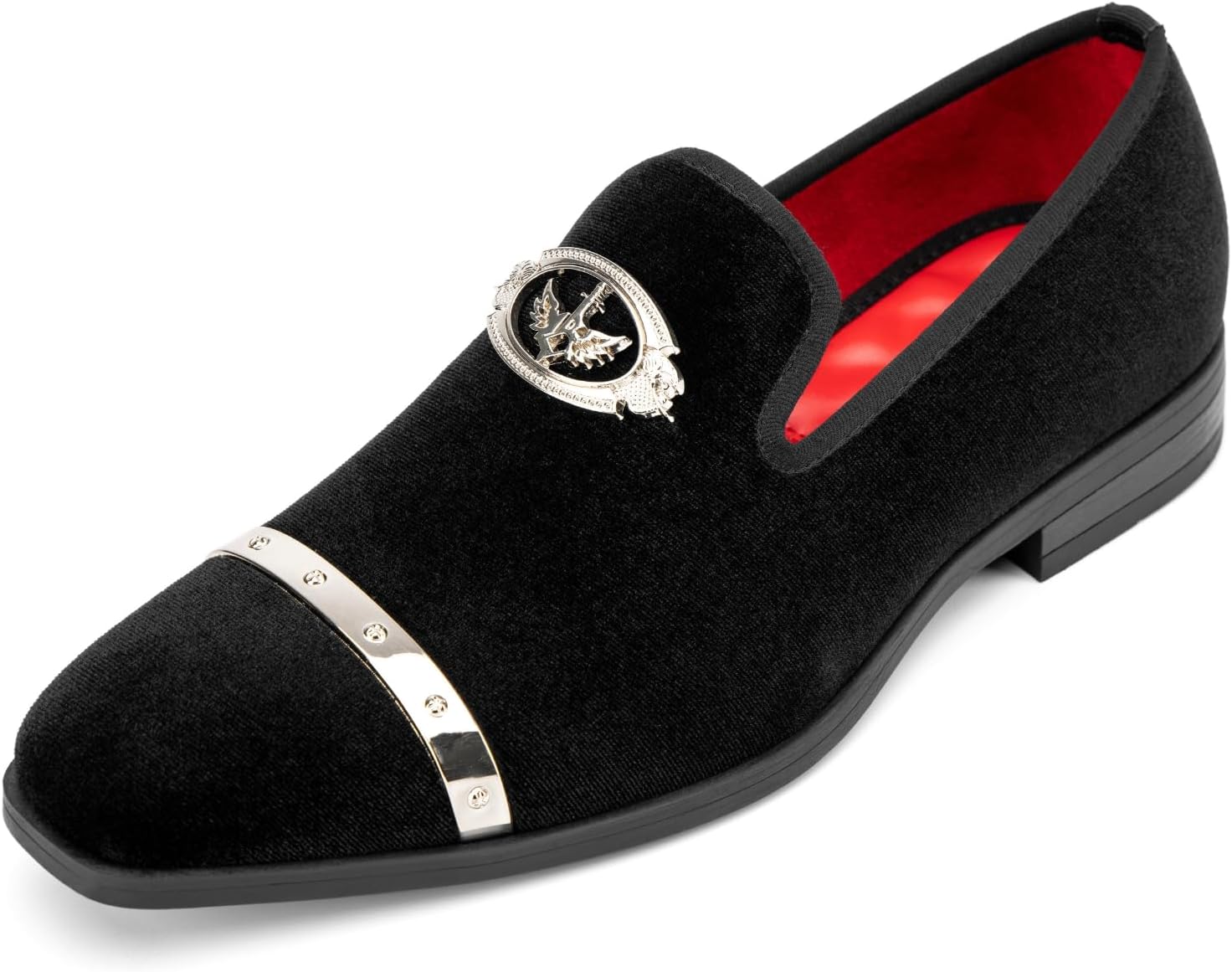 

Мужские лоферы Meijiana из искусственной кожи с отделкой кисточками, без застежки, туфли-слиперы, черный