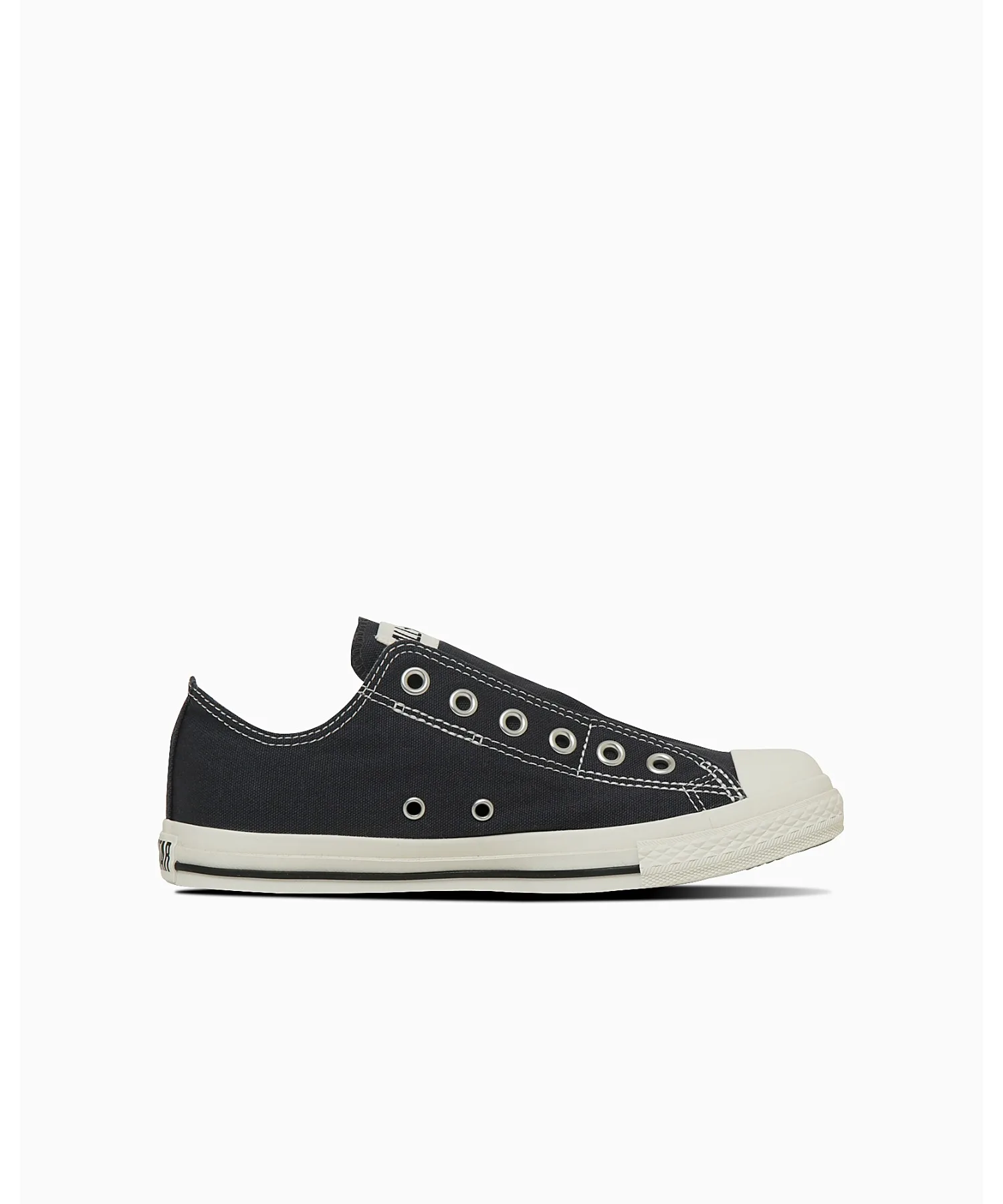 Кроссовки на тонкой подошве с поношенным верхом CONVERSE ALL STAR LP SLIP OX черные — фото 3