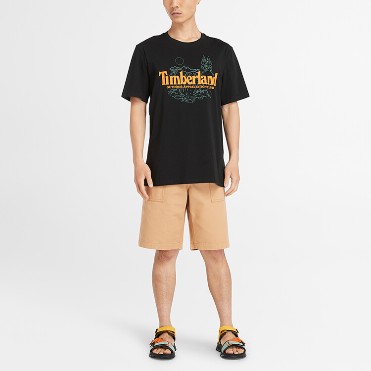 Мужская футболка Timberland, цвет Black — фото 3