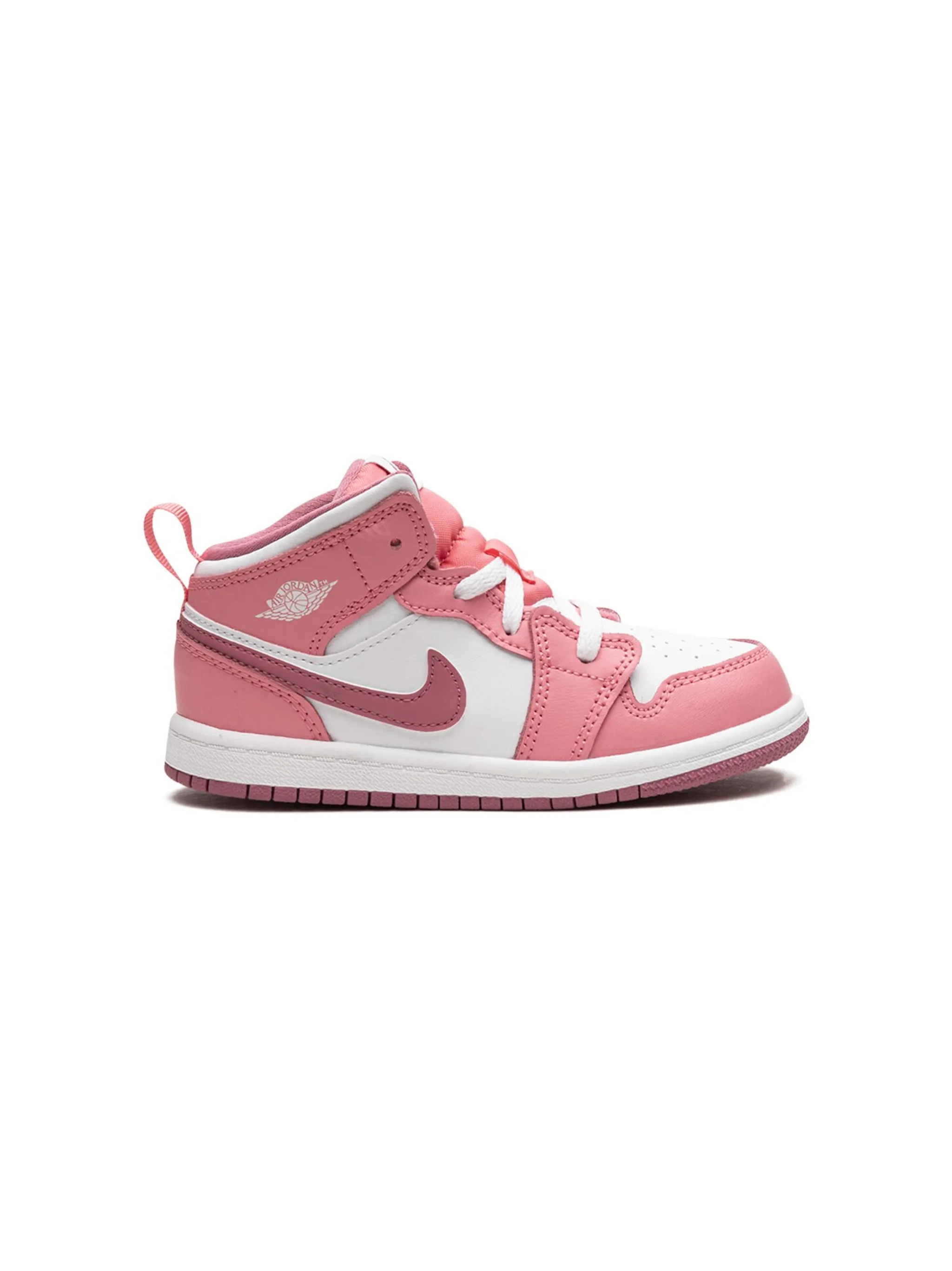Кроссовки Jordan 1 Mid Valentines Day Jordan Kids, розовый — фото 2
