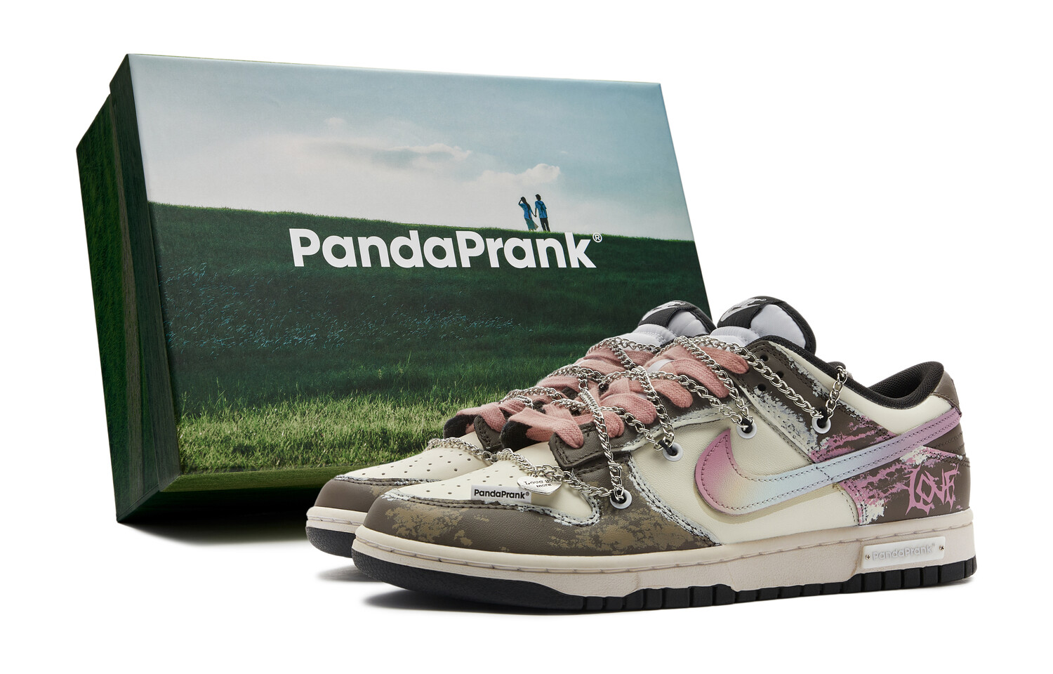 

Кроссовки Nike Dunk Low, мультиколор