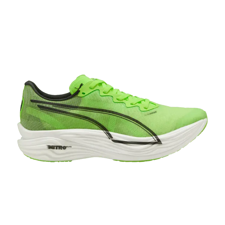 

Кроссовки Puma HYROX x Deviate Nitro Elite 3 Green Glare, зеленый