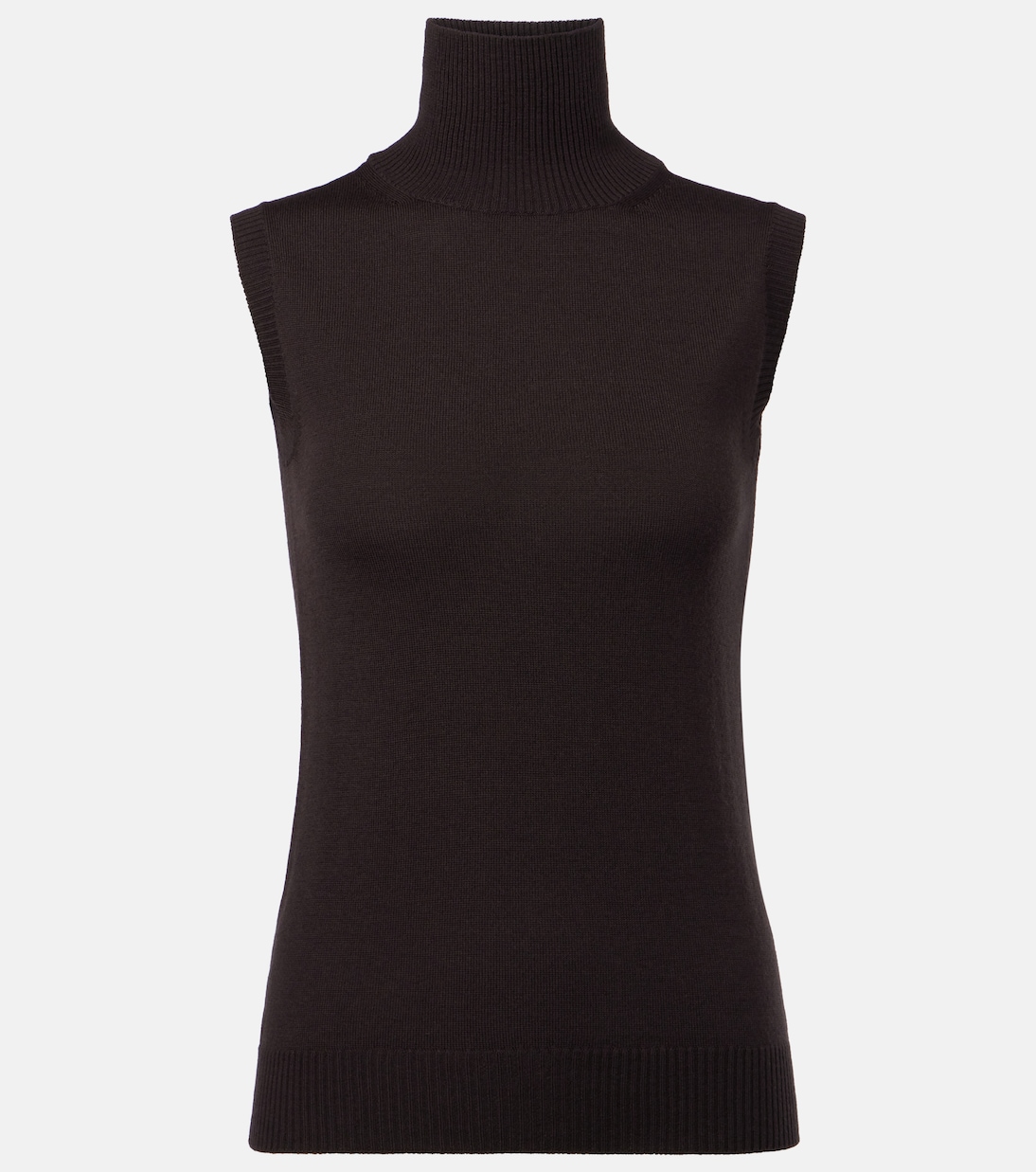 

Вертиго вязаный топ из чистой шерсти Sportmax, Testa Di Moro