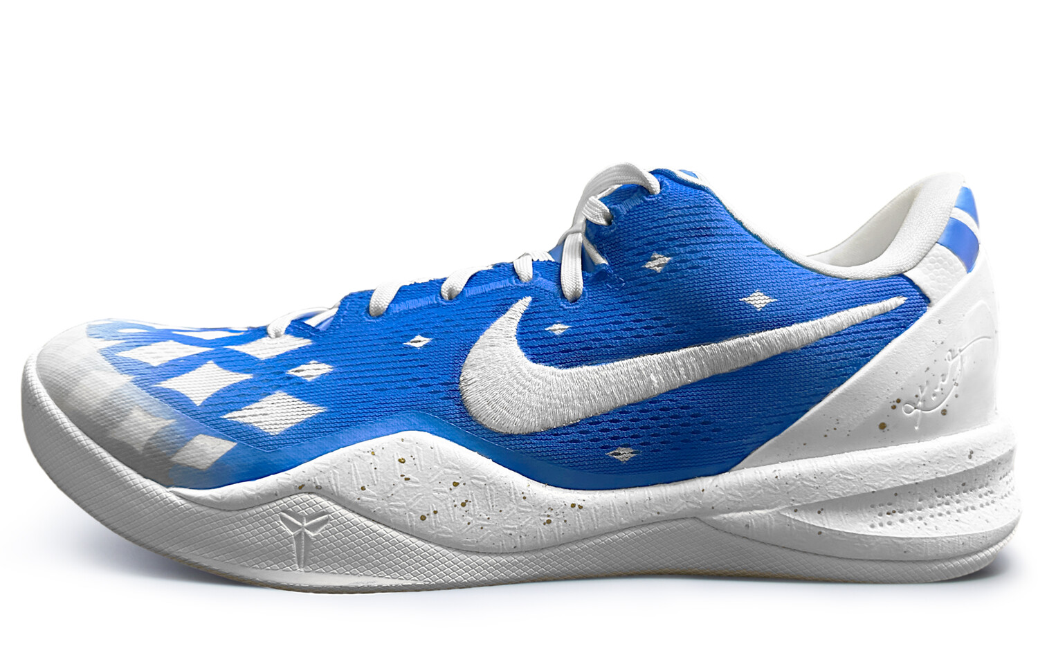 

Баскетбольные кроссовки Kobe 8 мужские низкие синие Nike