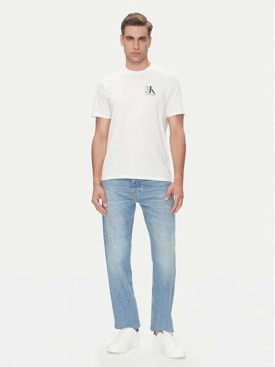 Футболка обычного кроя LV04RC853G Calvin Klein, белый — фото 2
