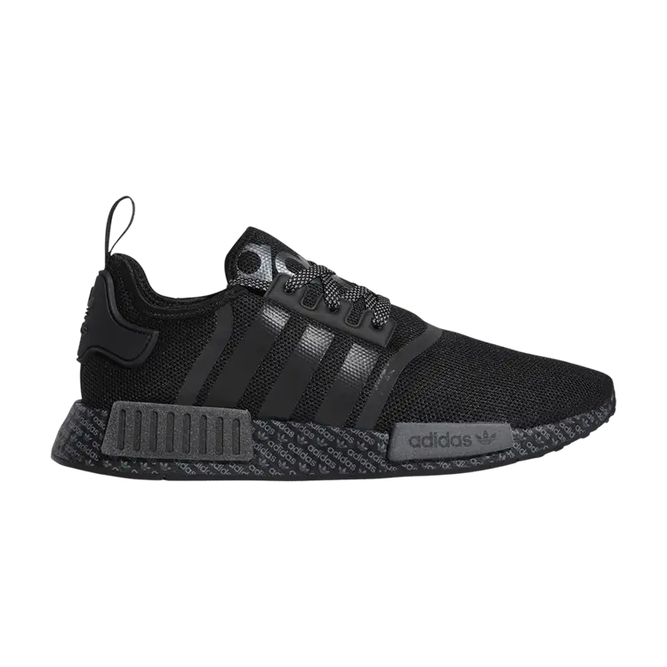 

Кроссовки Adidas NMD_R1, Print Boost - Black