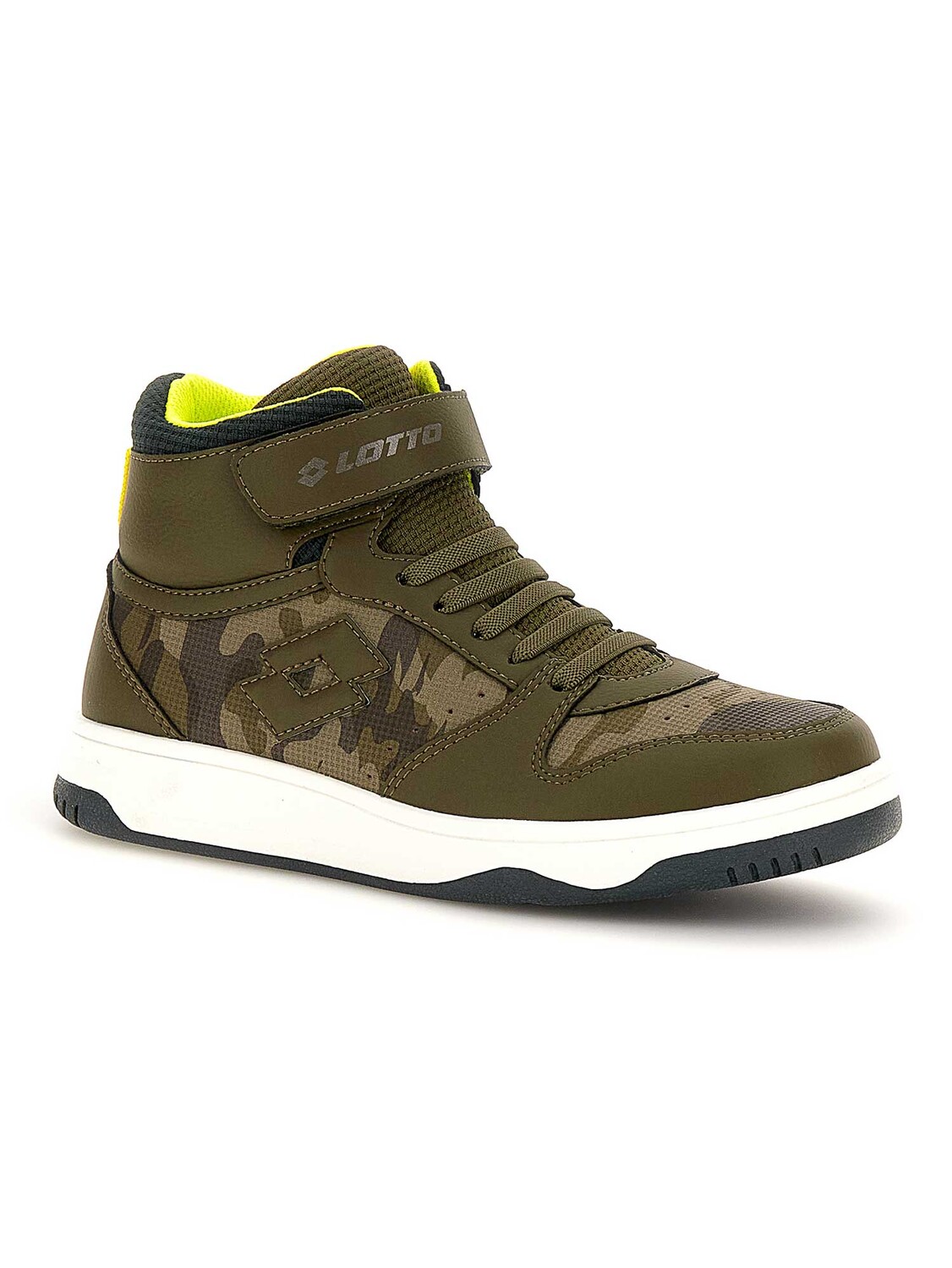 

Кроссовки Lotto ROCKET 1 AMF II HIGH CAMO CL, зеленый