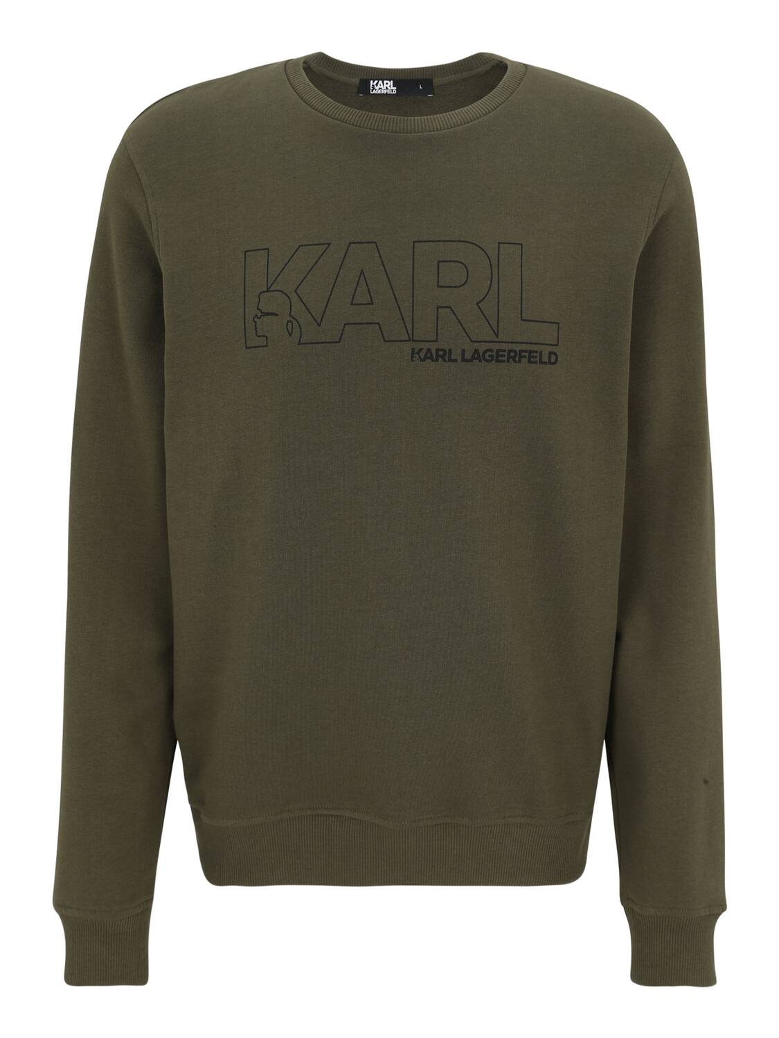 

Karl Lagerfeld Свитшот в темно-зеленом цвете, Зеленый, Karl Lagerfeld Свитшот в темно-зеленом цвете