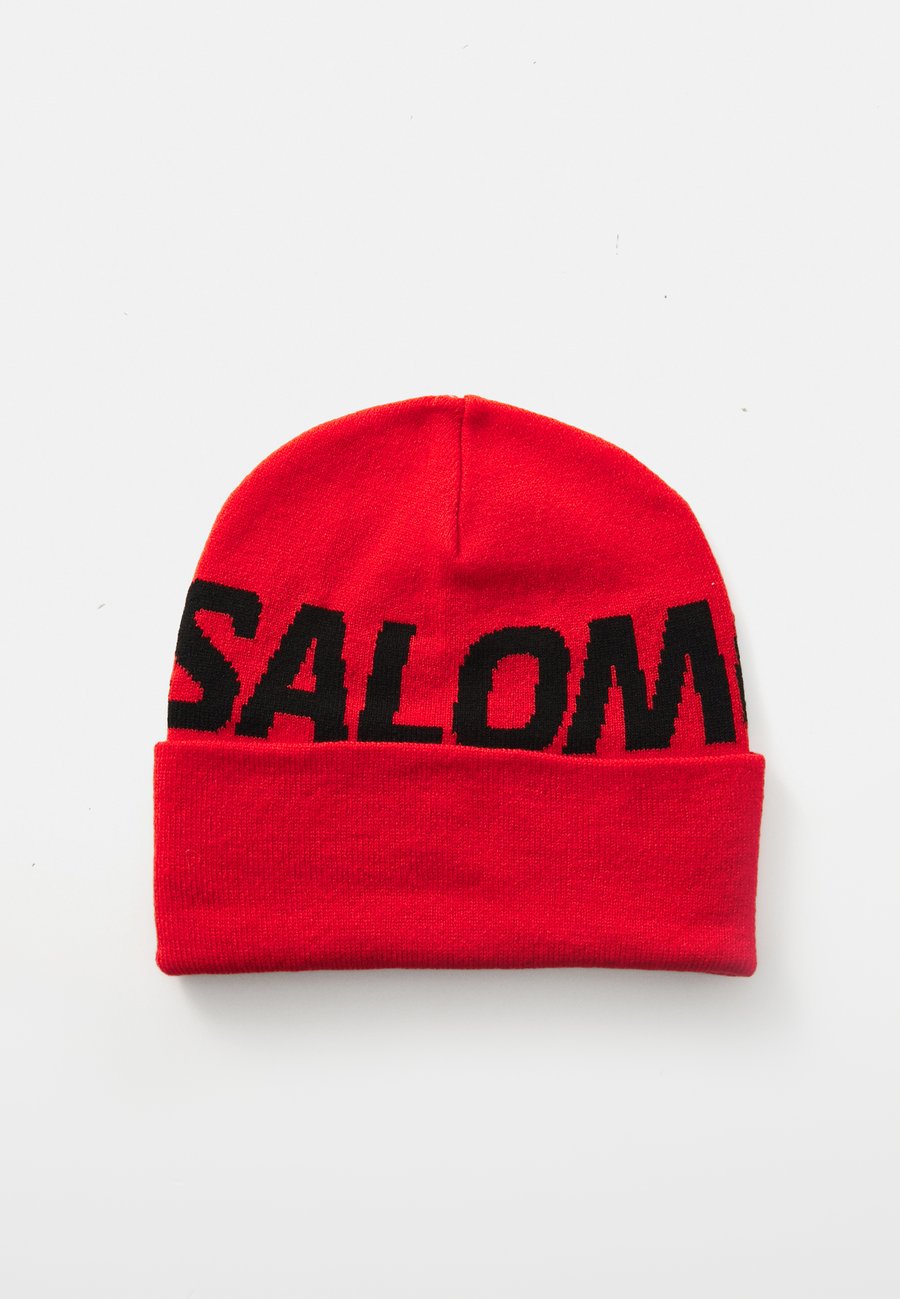 

Шапка Salomon HERMITAGE BEANIE UNISEX, Cherry Tomato/Red