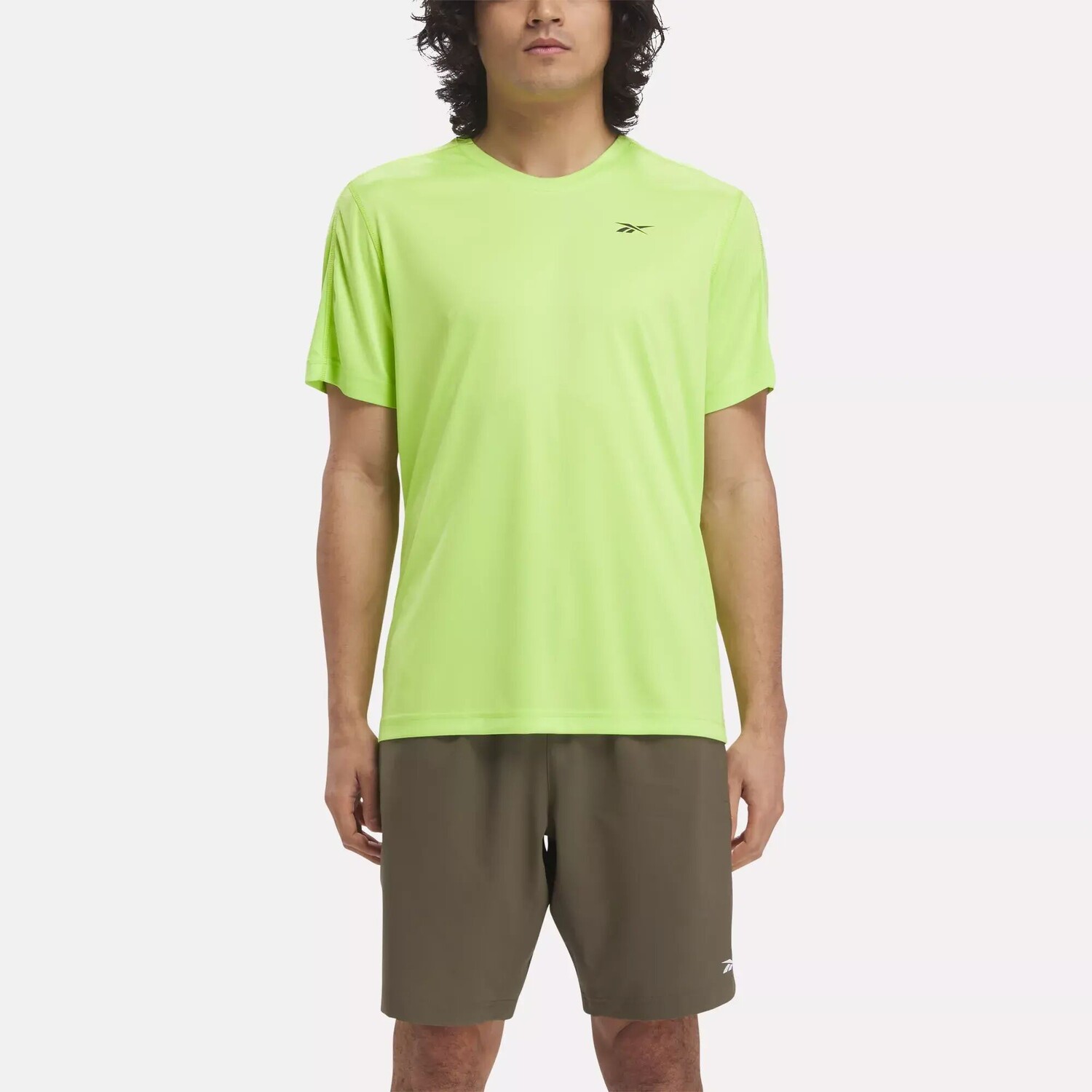 

Футболка Training Tech Reebok, лайм