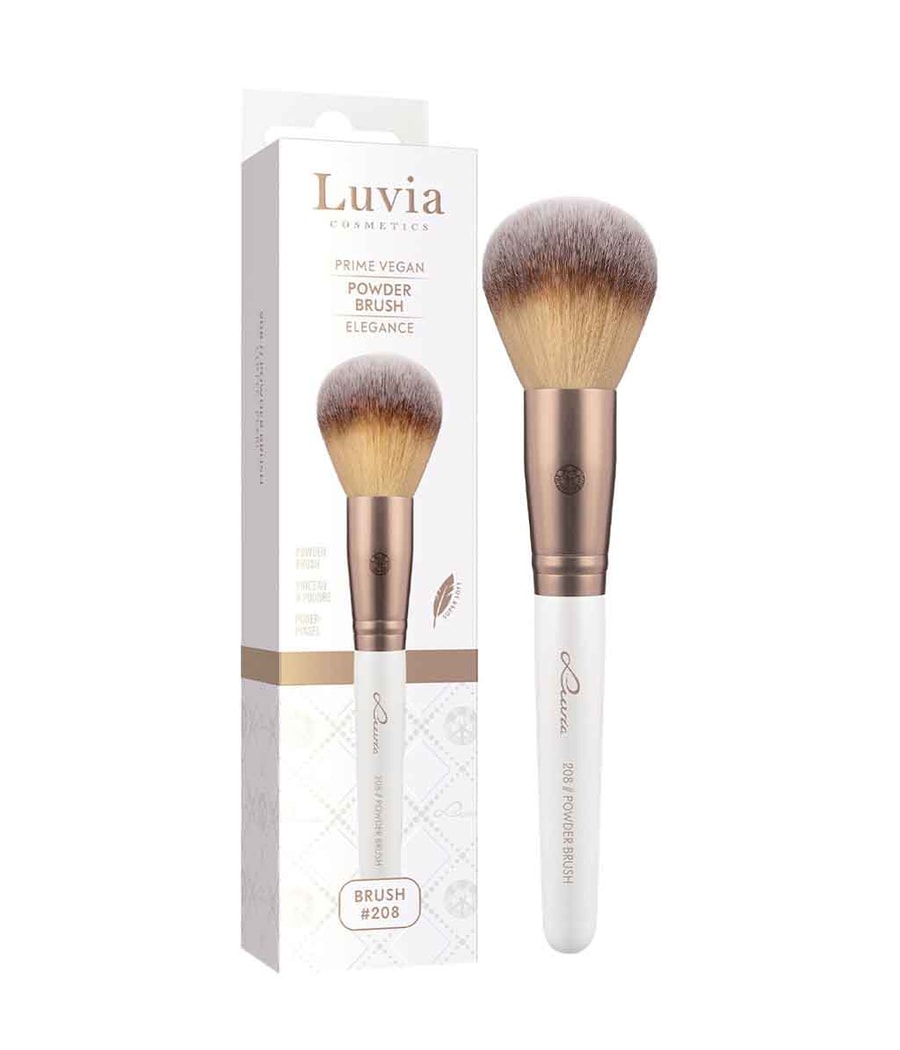 

Кисть для пудры Luvia Prime Vegan Powder Brush - Elegance 208, 1 шт.