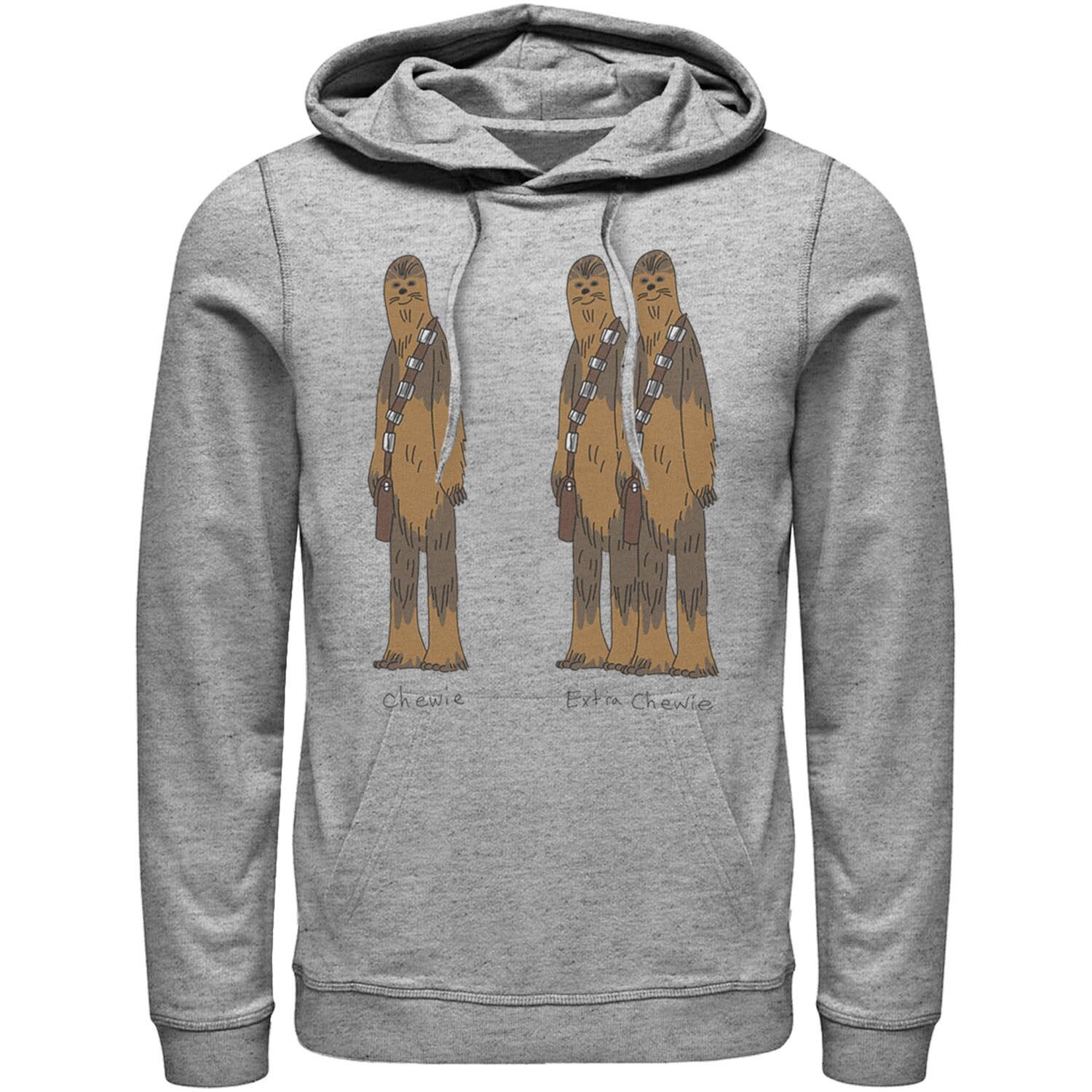 

Мужская толстовка Chewie & Extra Chewie с изображением Звездных войн Licensed Character