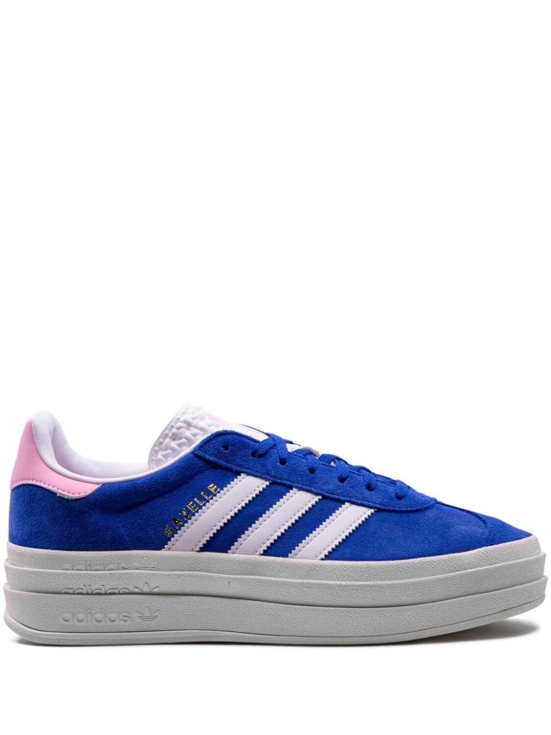 

Кроссовки Gazelle Bold True Pink на платформе Adidas, синий