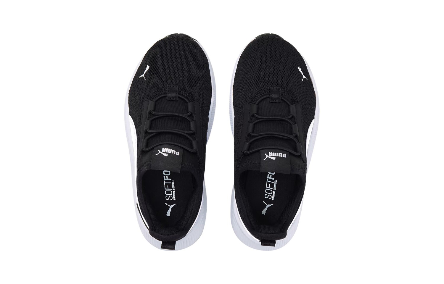 Кроссовки Puma Pacer Easy Infant 'Black White', белый — фото 3