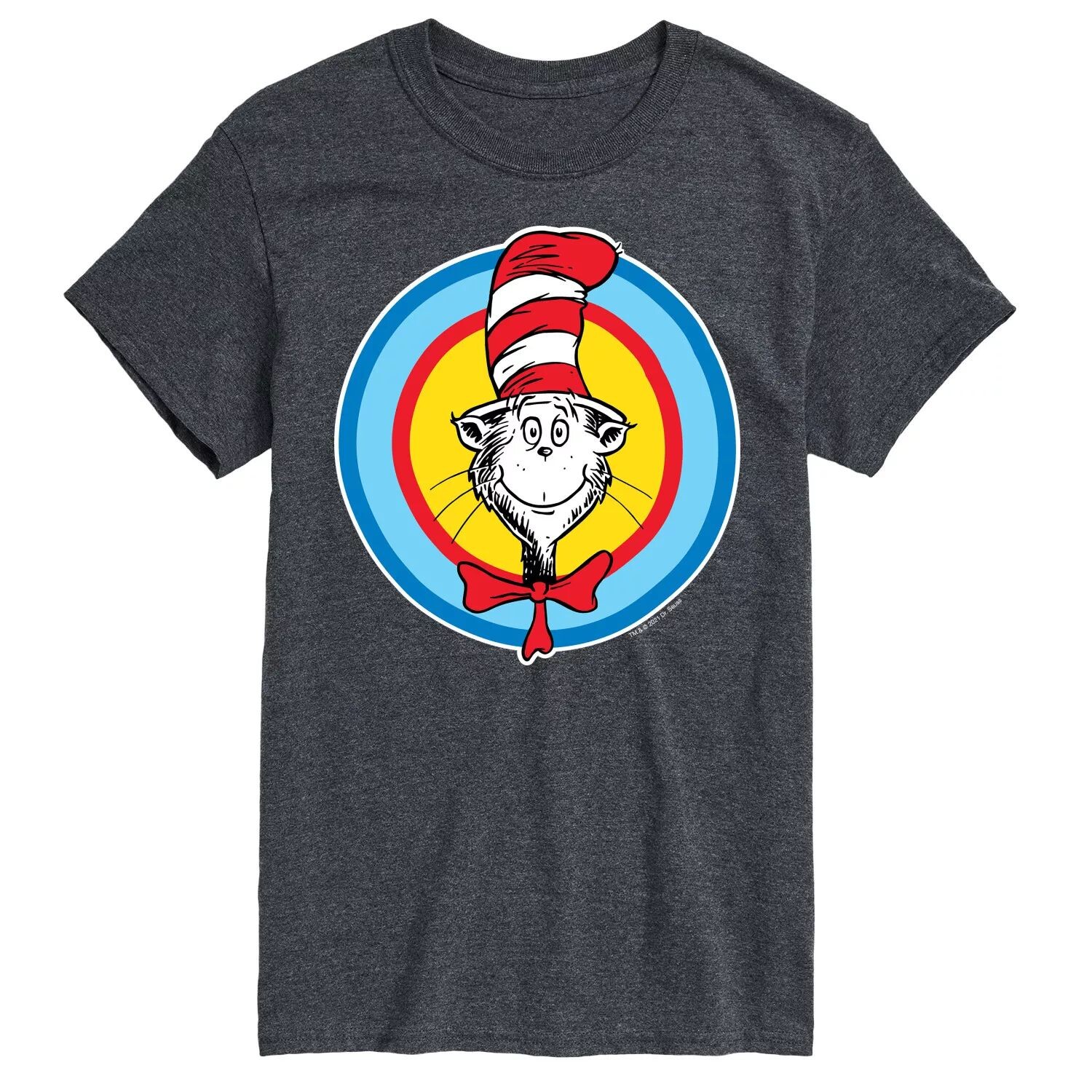 

Футболка Big & Tall Dr Seuss Cat In Hat Smile License