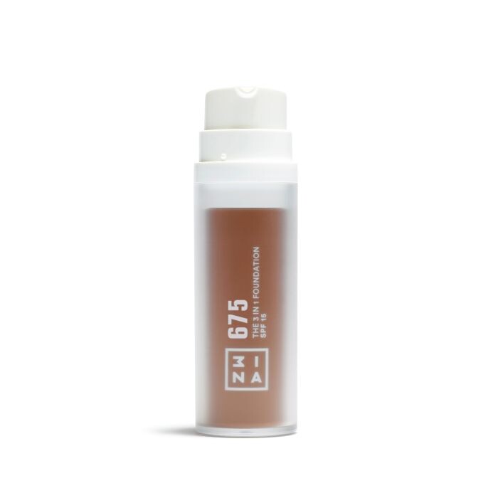 

Тональная основа The 3 in 1 Foundation Base de Maquillaje 3Ina, 675 Deep Brown
