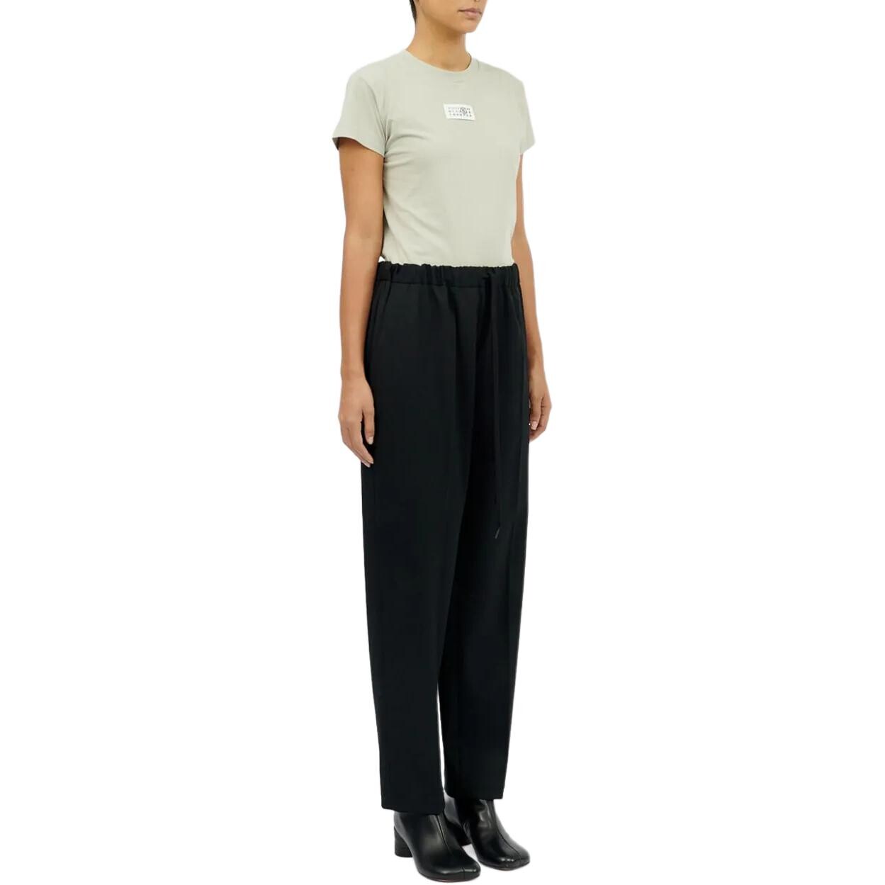 

Костюмные брюки женские черные Mm6 Maison Margiela