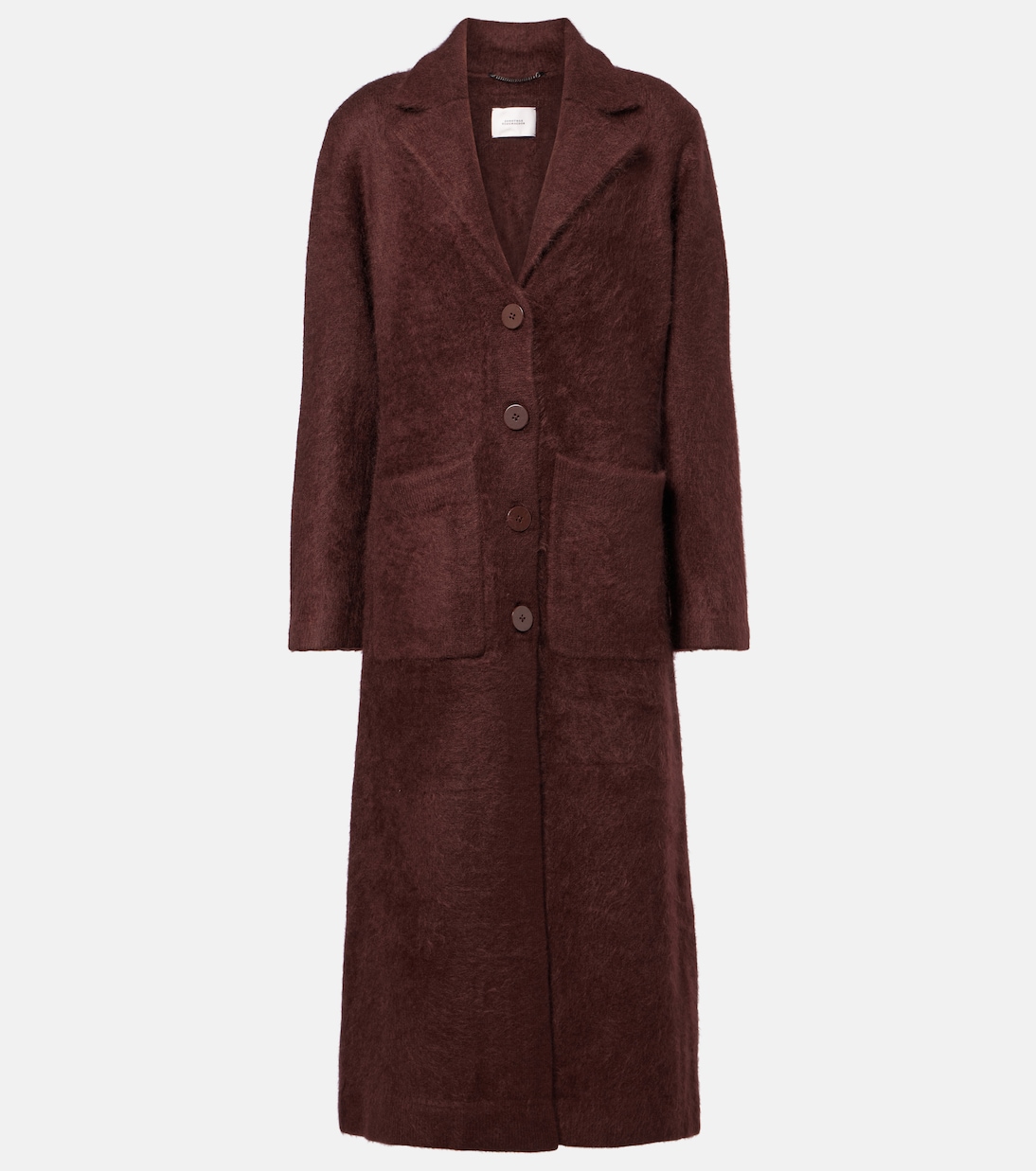 

Пальто Fluffy Statement из смесовой шерсти Dorothee Schumacher, Dark Chocolate