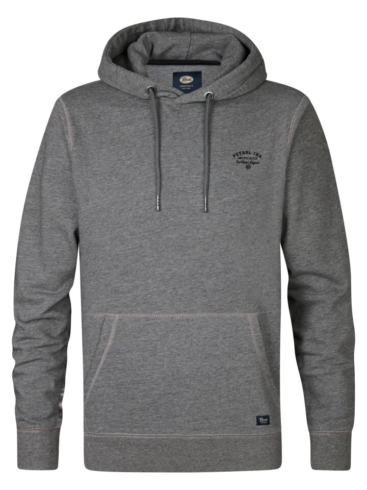 

Толстовка Petrol Industries Hoodie mit Aufdruck Portage, серый