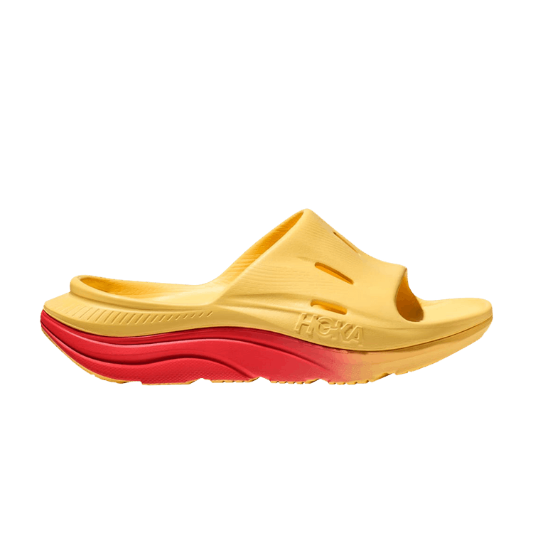 

Сандалии HOKA Ora Recovery Slide 3 'Poppy', желтый