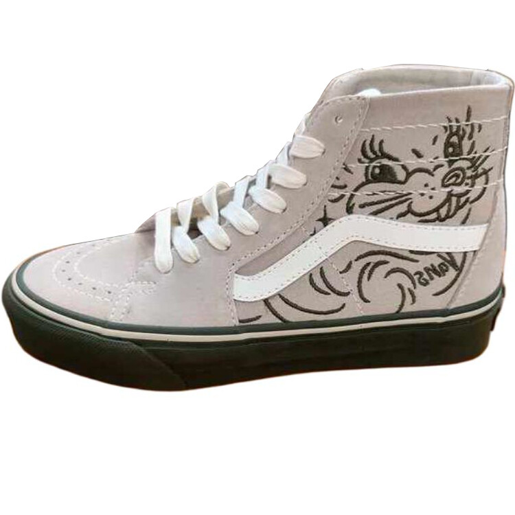 

SK8 HI Скейтборд Кроссовки Унисекс Высокий Верх Серый Vans