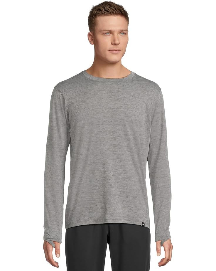 

Лонгслив Brooks Luxe Long, цвет Heather Charcoal