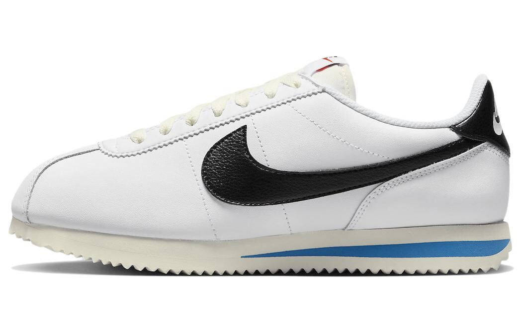 Nike Cortez White Black Light Photo Blue (женские)