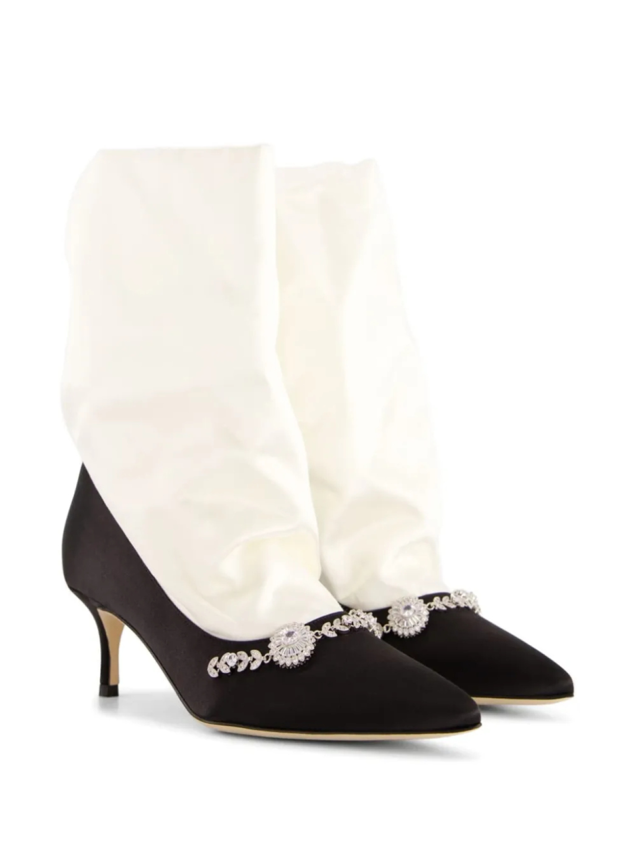 Туфли Manolo Blahnik 50 мм Fabio, черный — фото 3