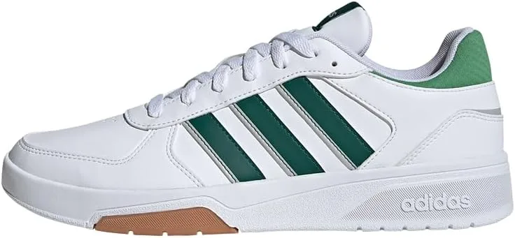 Кроссовки Adidas CourtBeat, белый/зеленый/серый