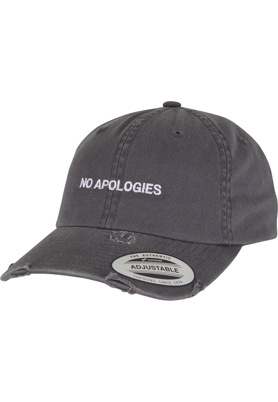 

Бейсболка Mister Tee Cap No Apologies, серый деним
