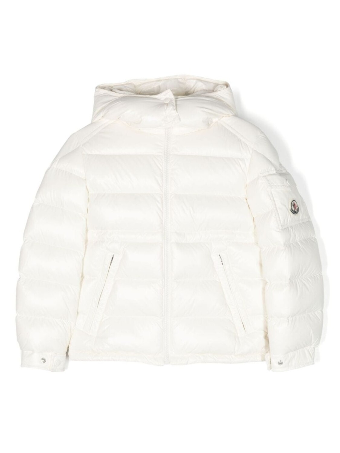 

Moncler Enfant пуховик Maire, белый