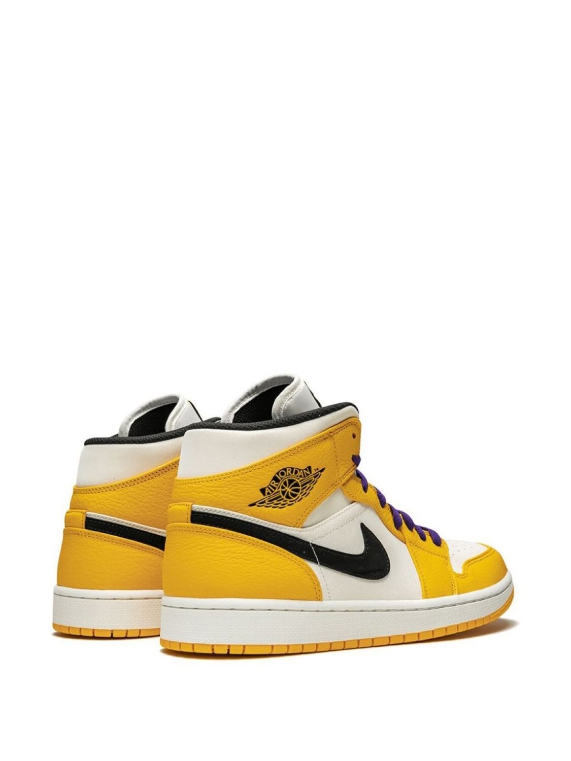 Jordan кроссовки Air Jordan 1 Mid SE, желтый — фото 3