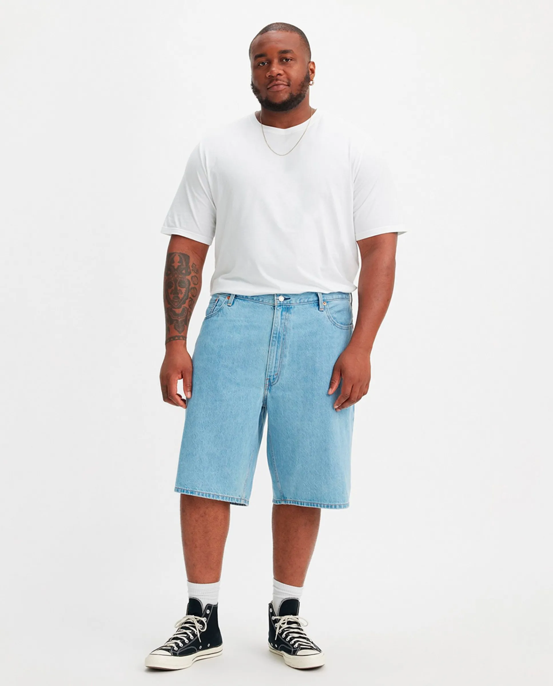 

Бермуды для мужчин 469 Loose, большие размеры Levi'S, светло-голубой