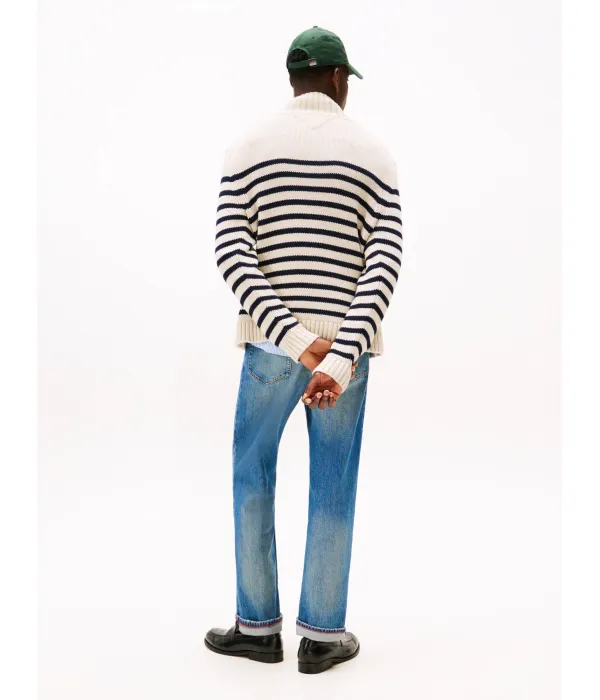 Водолазка Heritage Loose fit Tommy Hilfiger, бежевый — фото 3