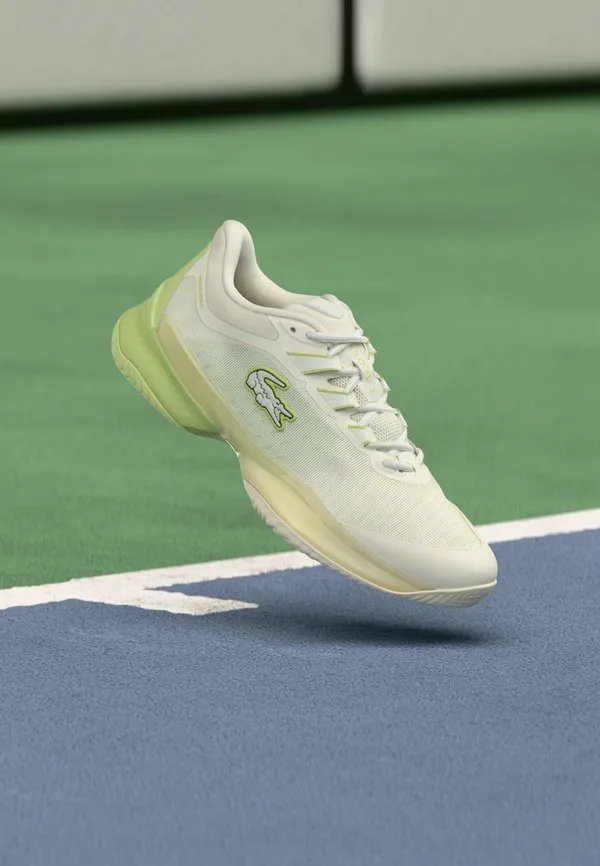 Кроссовки для тенниса ag lt ultra для любых поверхностей Lacoste Sport, Off White/Light Green