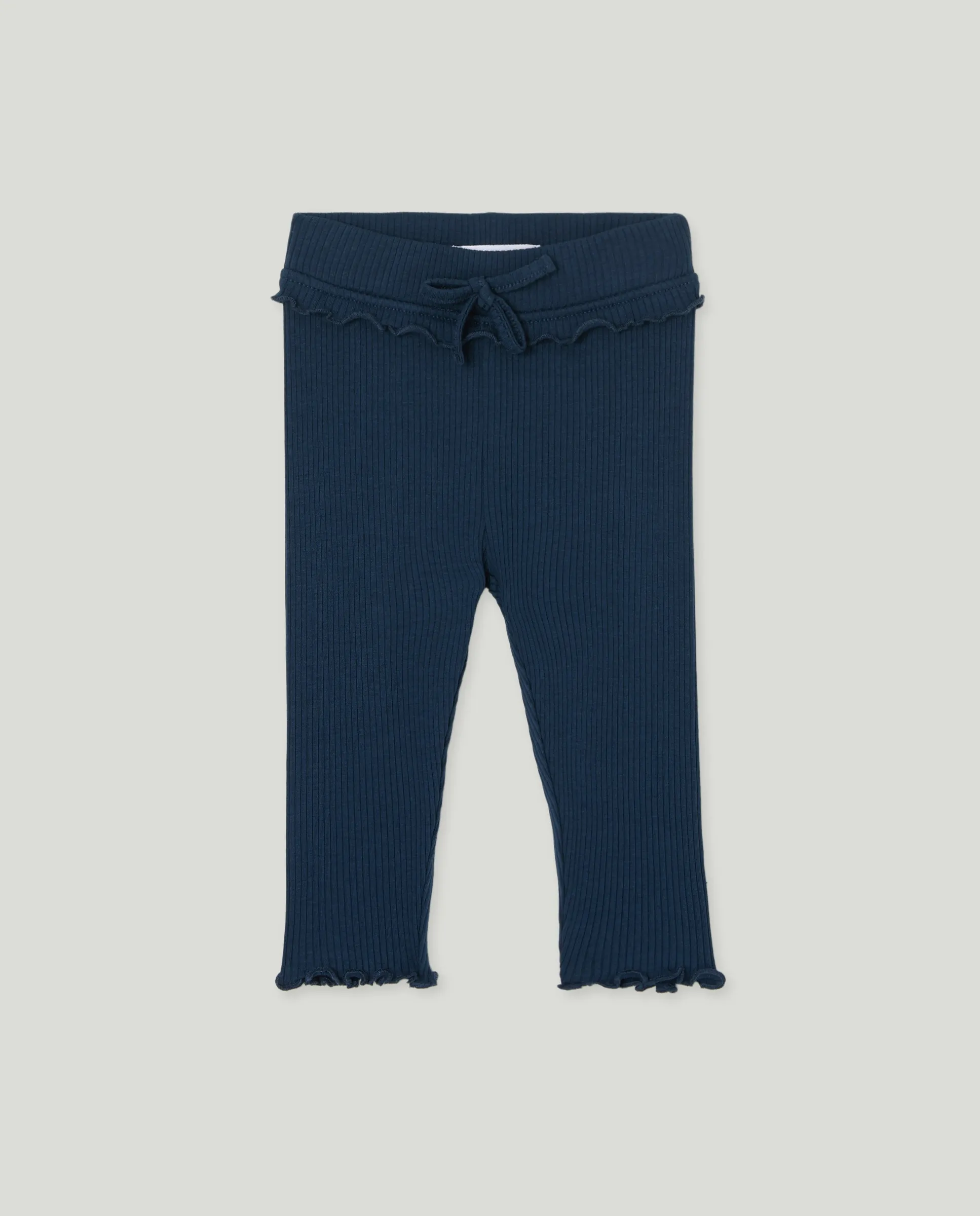 

Детские леггинсы для девочки с отделкой Baby El Corte Inglés, темно-синий