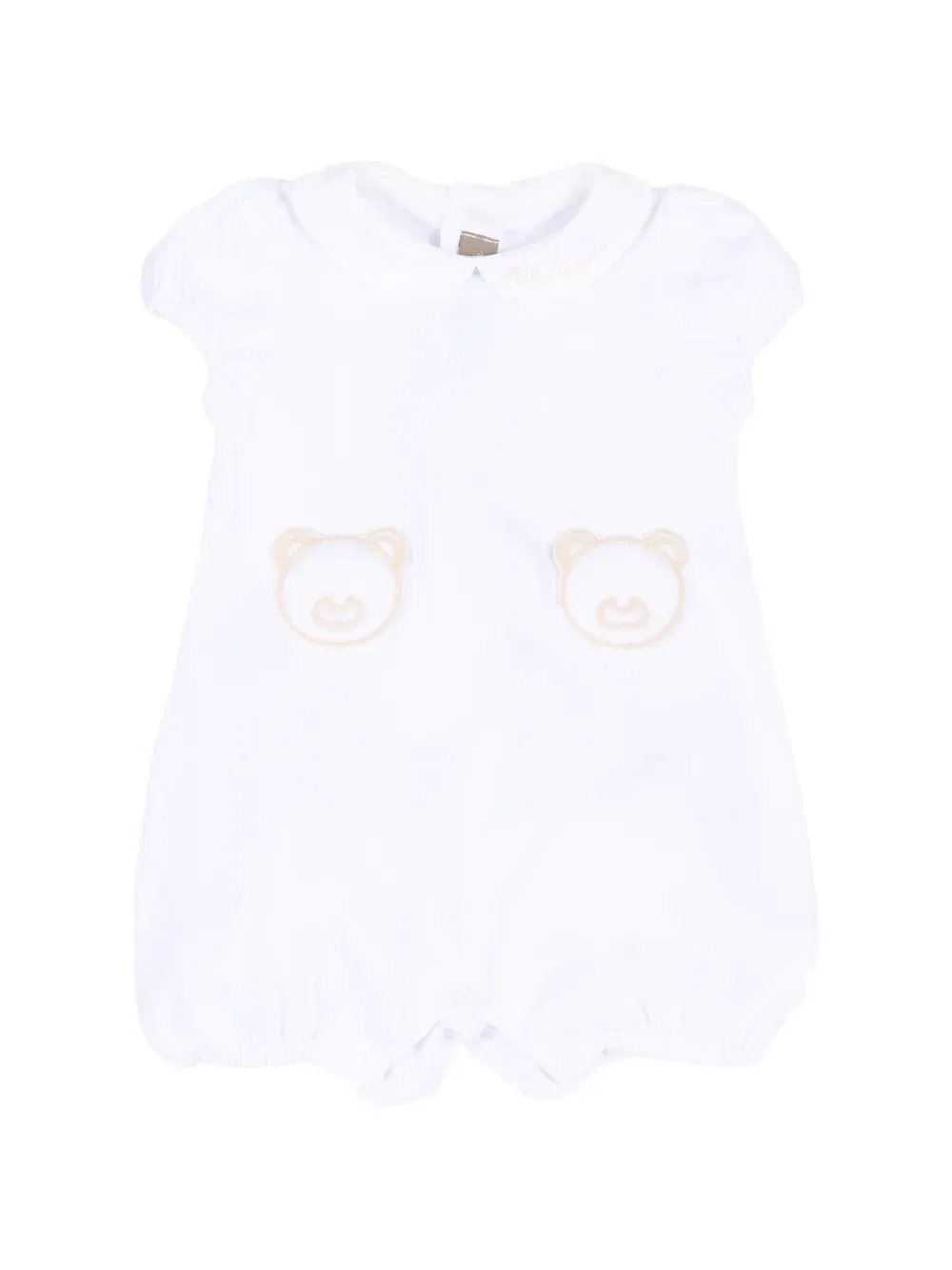 Боди с вышивкой в виде медвежонка Little Bear, белый