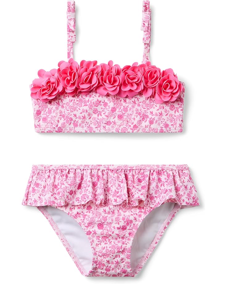 

Купальник Janie and Jack Flower Two Piece Swim, розовый