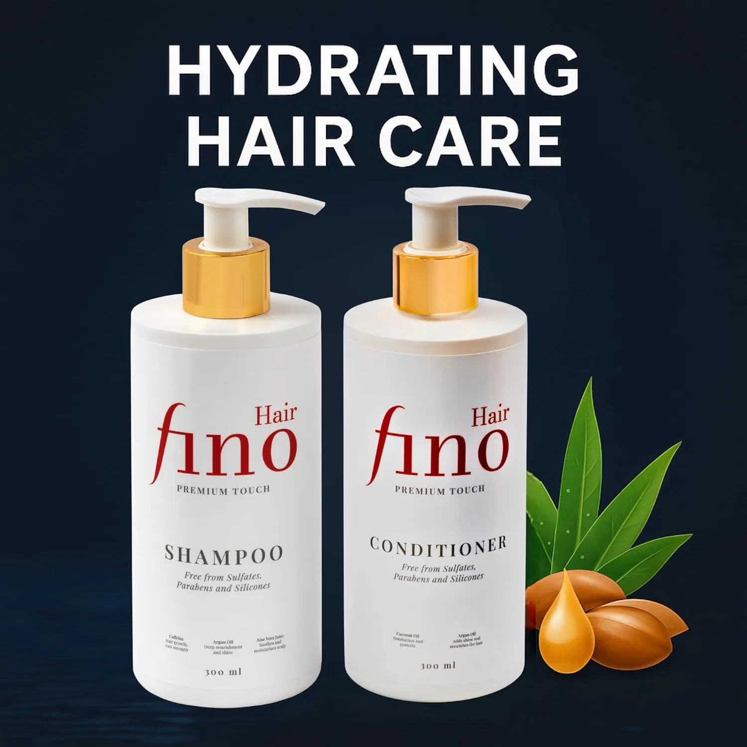 Набор шампунь и кондиционер для сухих и поврежденных волос от fino Fino Hair — фото 3