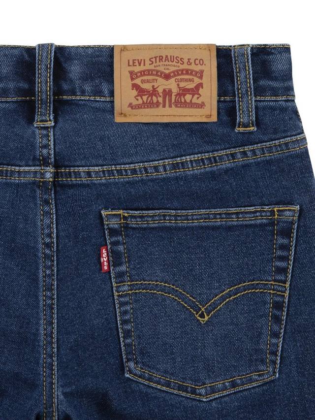 Джинсы для мальчиков 512 Slim Fit из хлопкового бленда Levi's, Por Vida — фото 4