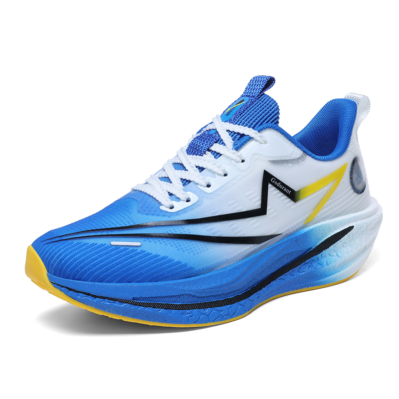 Амортизирующие устойчивые к истиранию нескользящие кроссовки low top unisex ice blue GAISIDULANTE, Ice синий[Comes with Full-Length Carbon Plate] — фото 4