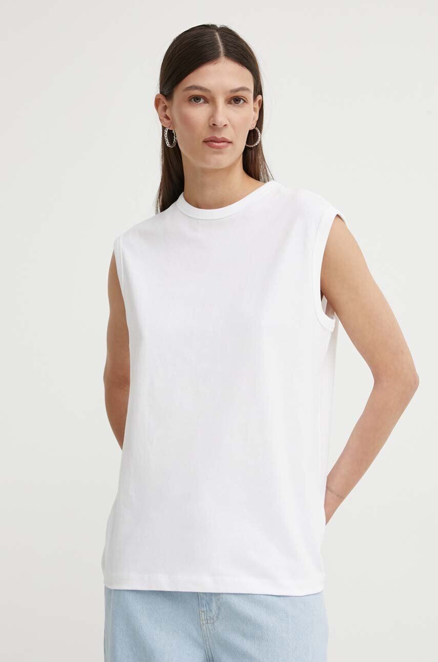 

Хлопковый топ Pedro - Heavy Jersey RD Day Birger et Mikkelsen, белый