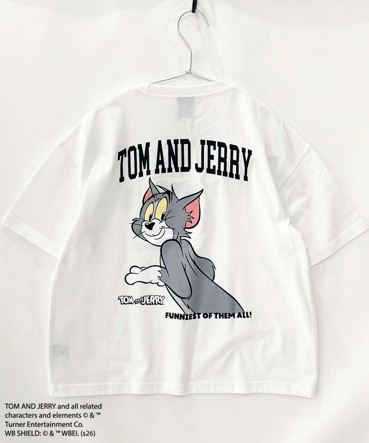 Детская футболка с мультипликационным принтом Tom & Jerry THE CASUAL серая — фото 3