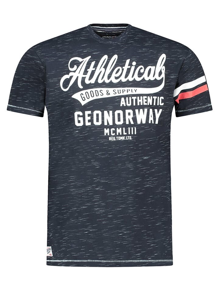 

Футболка Geographical Norway Jortlab, темно-синий