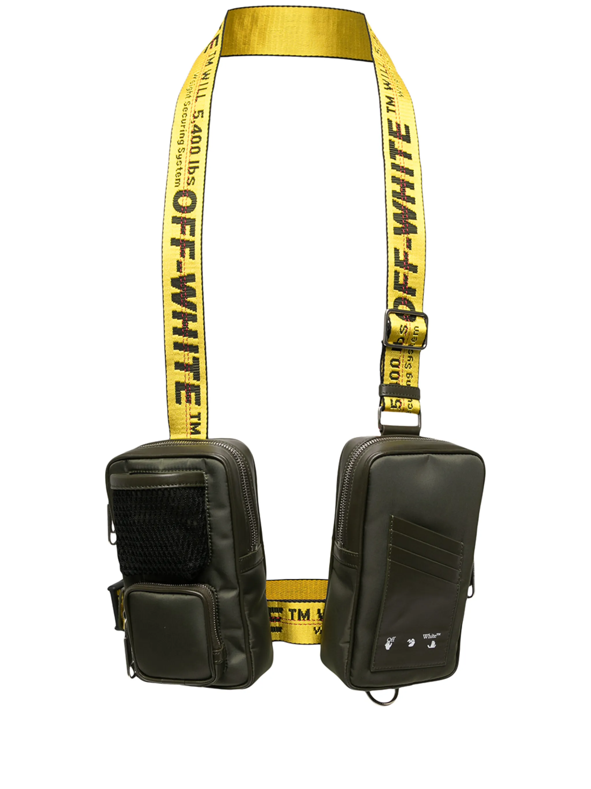 

Сумка с ремнем Industrial Off-White, зеленый