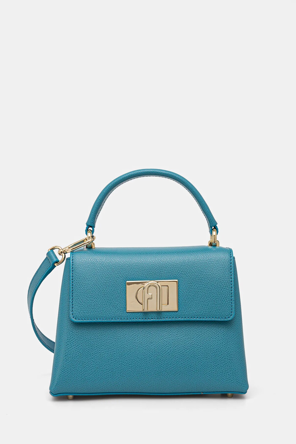 

Сумка из кожи Furla, синий